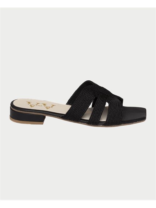 Vincent Vega women's leather sandals VINCENT VEGA | PTQ20COUNTRYNERO